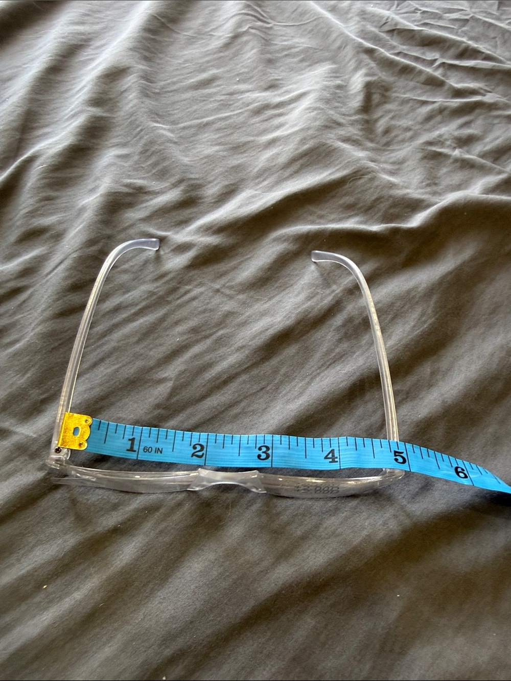 Clear Rimless Reading Glasses (+2.00) - Picture 5 of 5